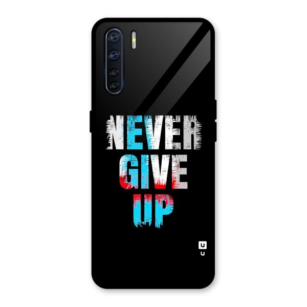 The Determined Glass Back Case for Oppo F15