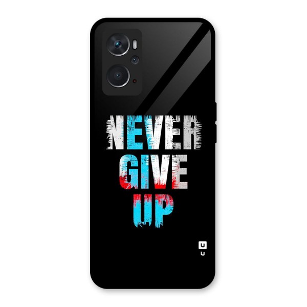 The Determined Glass Back Case for Oppo K10 4G