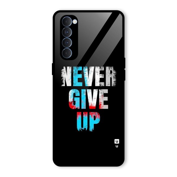 The Determined Glass Back Case for Oppo Reno4 Pro