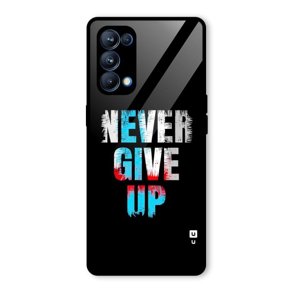 The Determined Glass Back Case for Oppo Reno5 Pro 5G