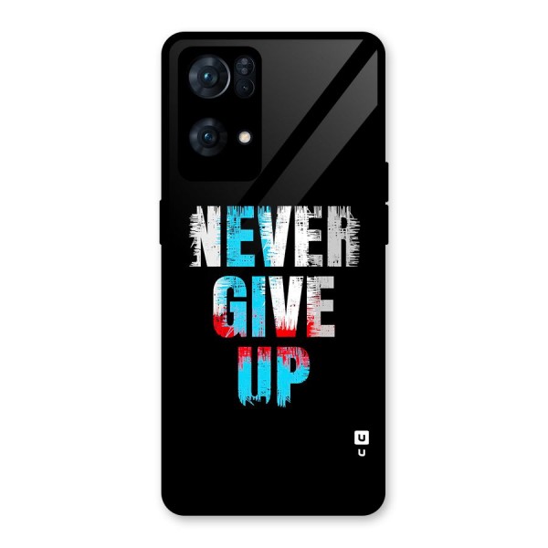 The Determined Glass Back Case for Oppo Reno7 Pro 5G