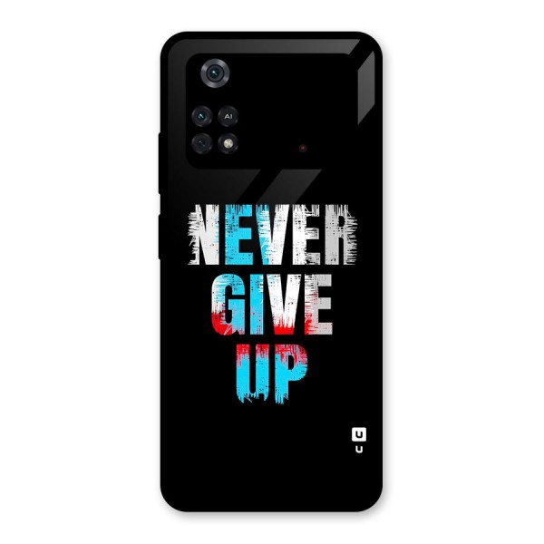 The Determined Glass Back Case for Poco M4 Pro 4G