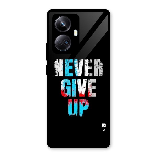 The Determined Glass Back Case for Realme 10 Pro Plus