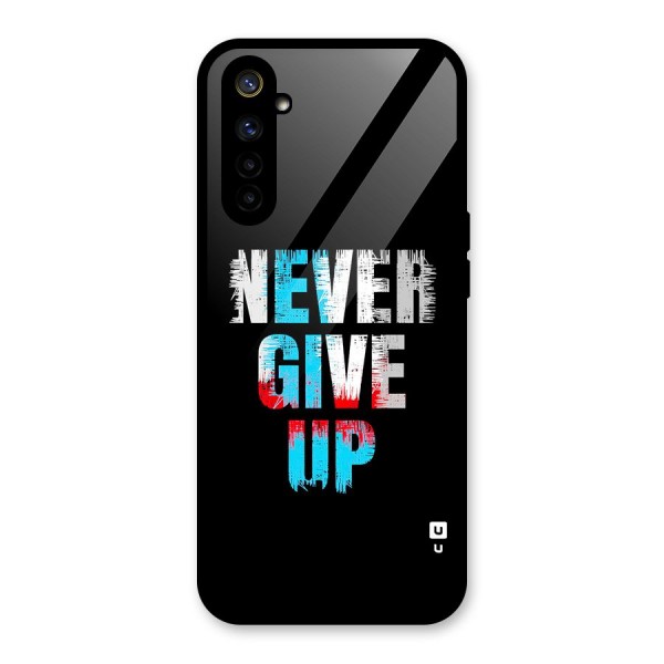 The Determined Glass Back Case for Realme 6