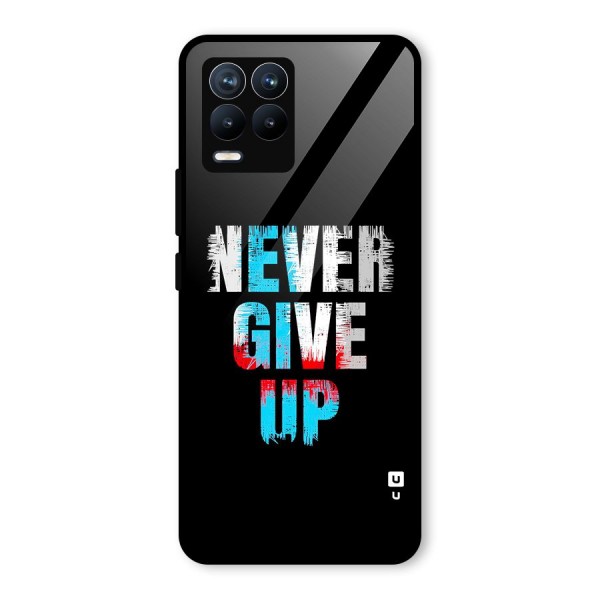 The Determined Glass Back Case for Realme 8