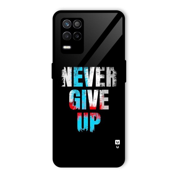 The Determined Glass Back Case for Realme 8s 5G