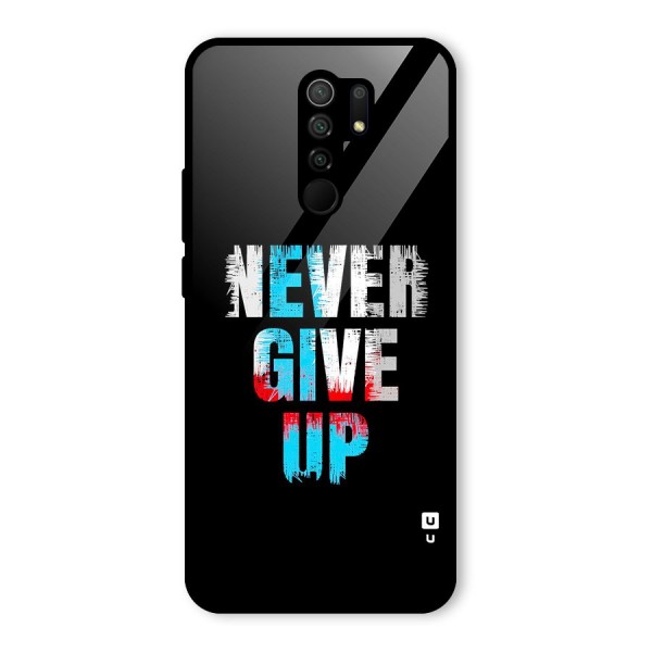 The Determined Glass Back Case for Redmi 9 Prime