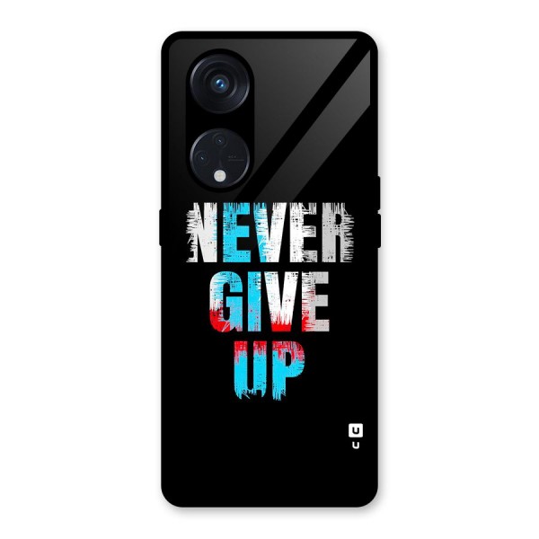 The Determined Glass Back Case for Reno8 T 5G