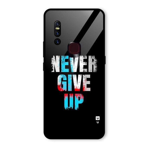 The Determined Glass Back Case for Vivo V15