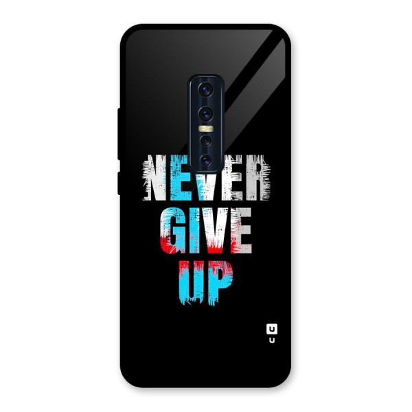 The Determined Glass Back Case for Vivo V17 Pro