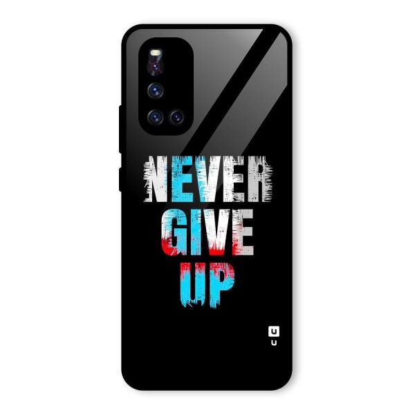 The Determined Glass Back Case for Vivo V19