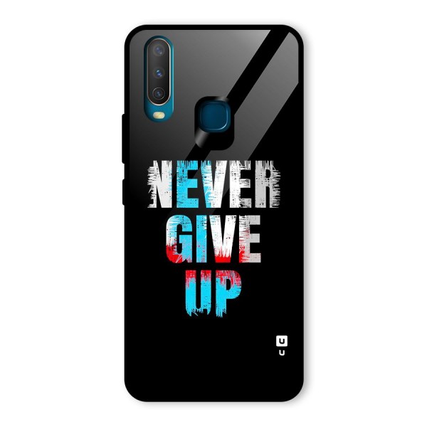 The Determined Glass Back Case for Vivo Y12