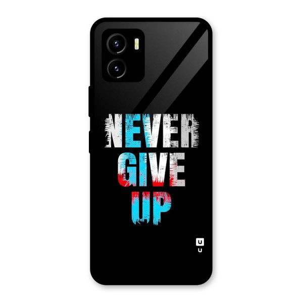 The Determined Glass Back Case for Vivo Y15s