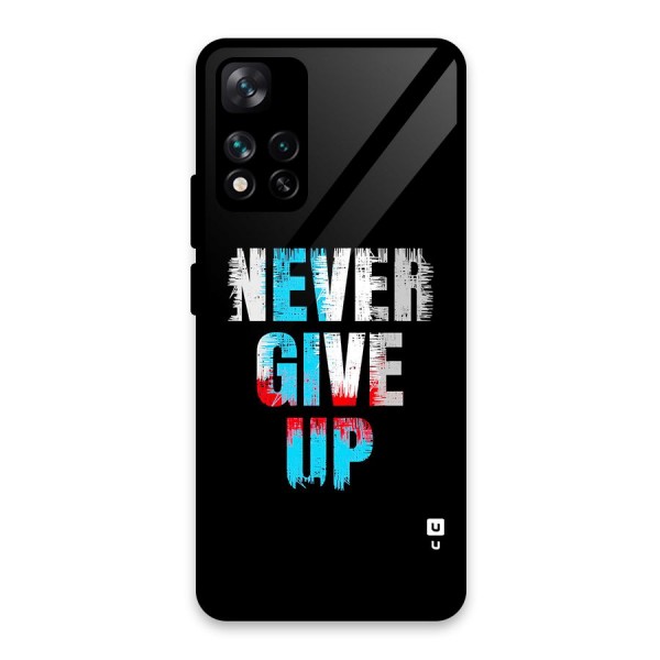 The Determined Glass Back Case for Xiaomi 11i 5G