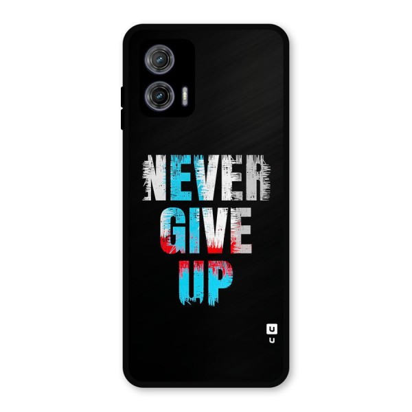 The Determined Metal Back Case for Moto G73