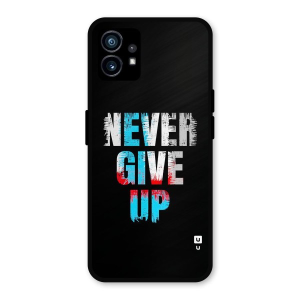 The Determined Metal Back Case for Nothing Phone 1