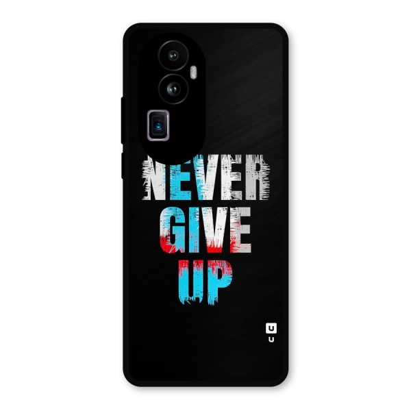 The Determined Metal Back Case for Oppo Reno10 Pro Plus