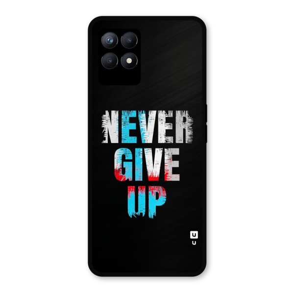 The Determined Metal Back Case for Realme 8i