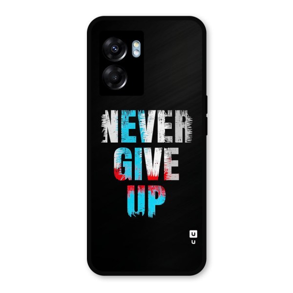 The Determined Metal Back Case for Realme Narzo 50 5G