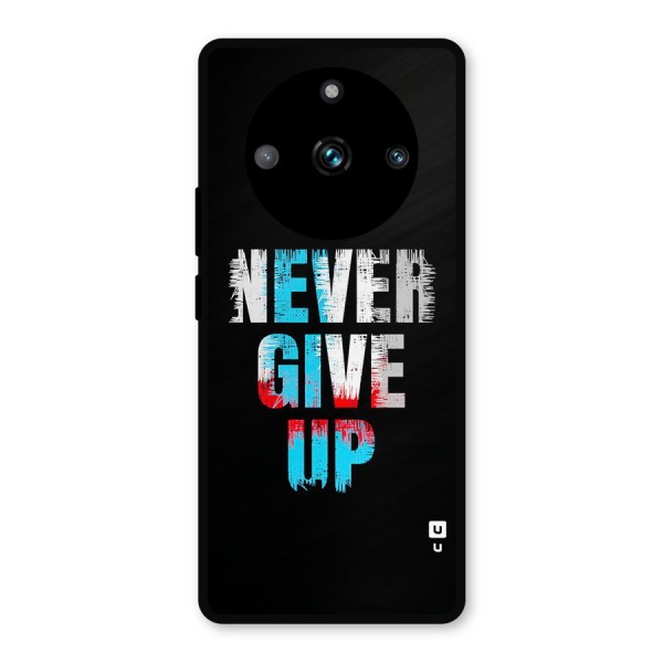 The Determined Metal Back Case for Realme Narzo 60 Pro