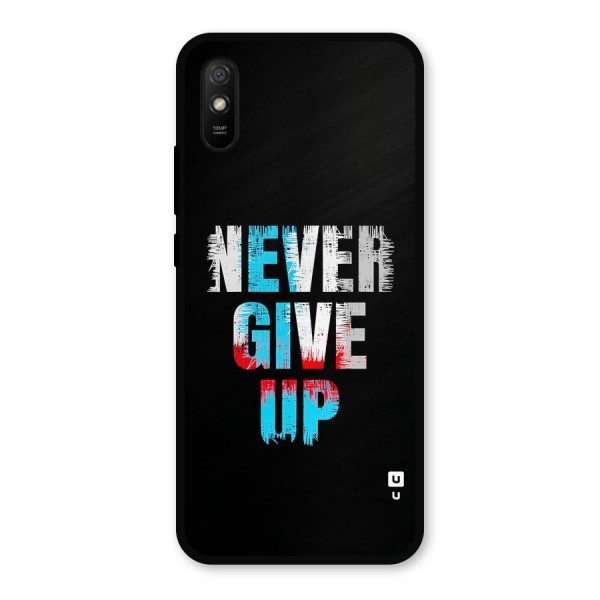 The Determined Metal Back Case for Redmi 9i