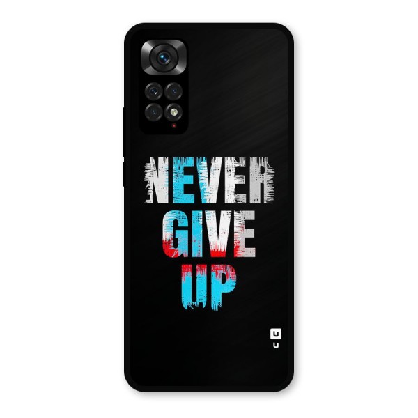 The Determined Metal Back Case for Redmi Note 11