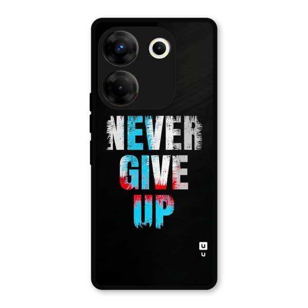 The Determined Metal Back Case for Tecno Camon 20