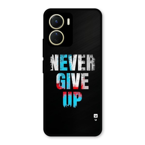 The Determined Metal Back Case for Vivo Y16