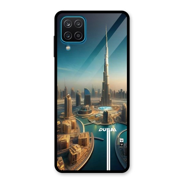 The Dubai Glass Back Case for Galaxy A12