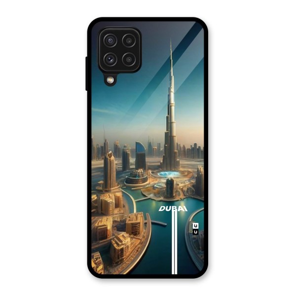 The Dubai Glass Back Case for Galaxy A22 4G