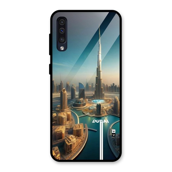 The Dubai Glass Back Case for Galaxy A50