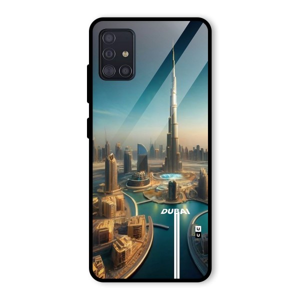 The Dubai Glass Back Case for Galaxy A51