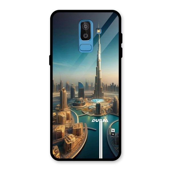 The Dubai Glass Back Case for Galaxy J8