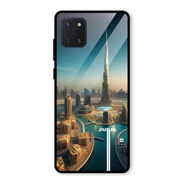 The Dubai Glass Back Case for Galaxy Note 10 Lite