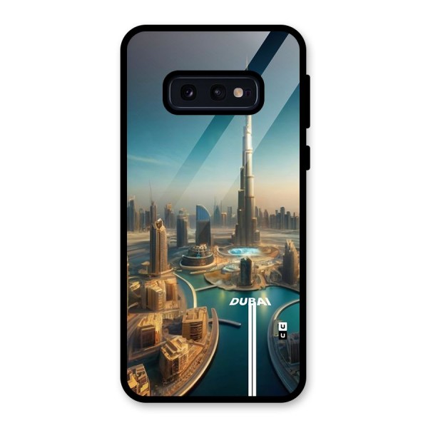 The Dubai Glass Back Case for Galaxy S10e