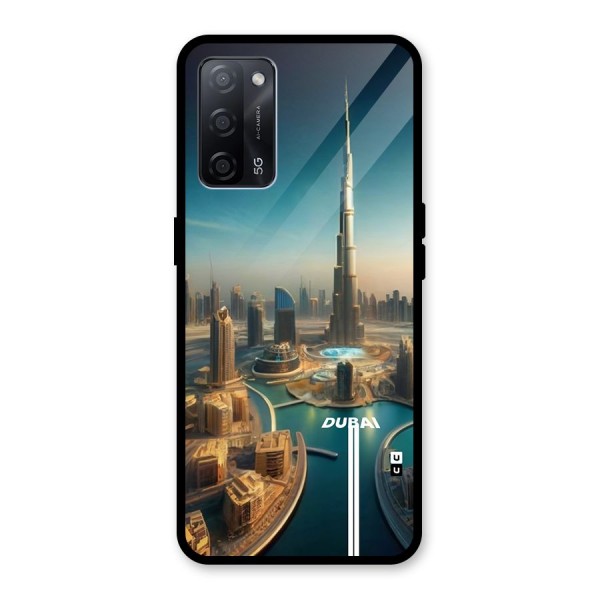 The Dubai Glass Back Case for Oppo A53s 5G