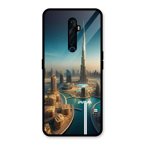 The Dubai Glass Back Case for Oppo Reno2 F