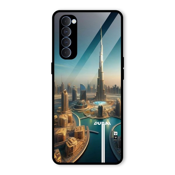 The Dubai Glass Back Case for Oppo Reno4 Pro