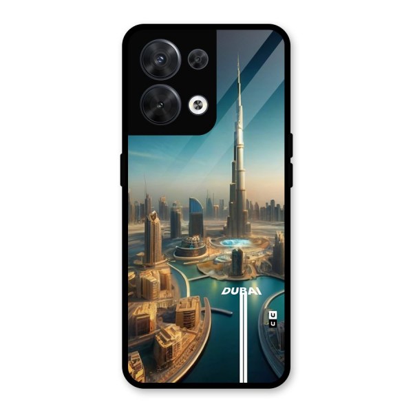 The Dubai Glass Back Case for Oppo Reno8 5G