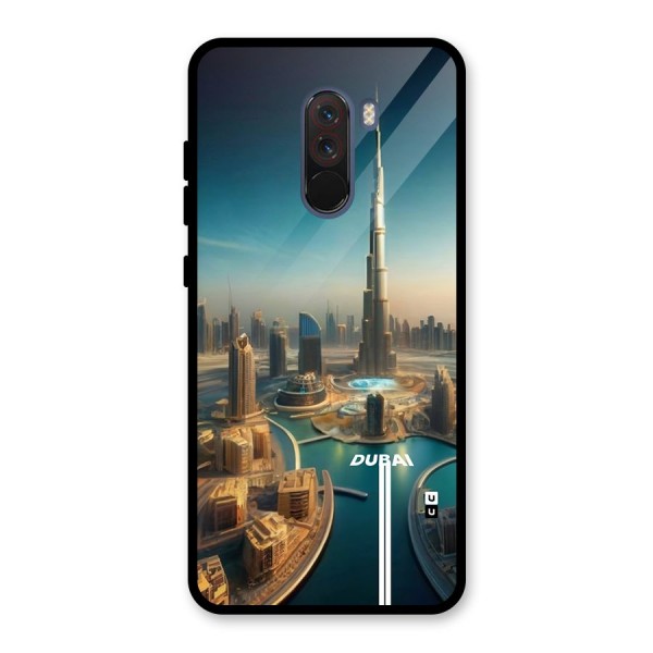 The Dubai Glass Back Case for Poco F1