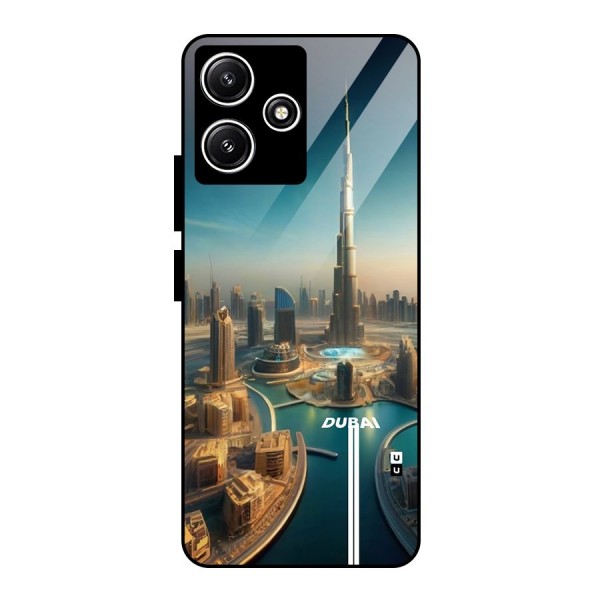 The Dubai Glass Back Case for Poco M6 Pro