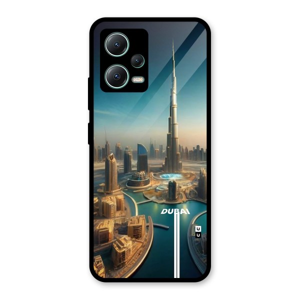 The Dubai Glass Back Case for Poco X5