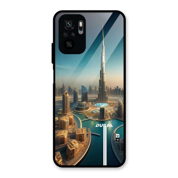 The Dubai Glass Back Case for Redmi Note 10