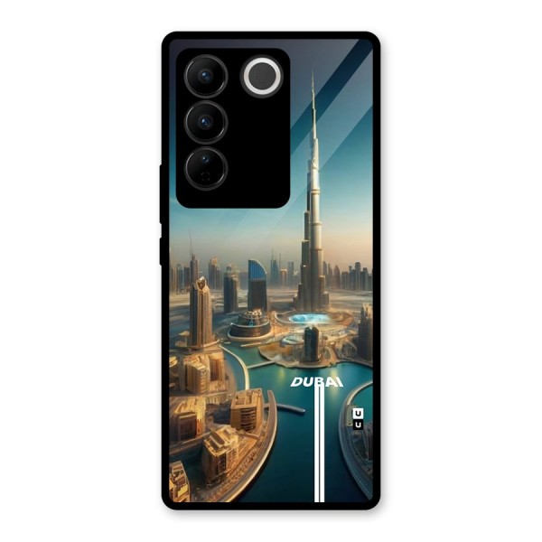 The Dubai Glass Back Case for Vivo V27 Pro