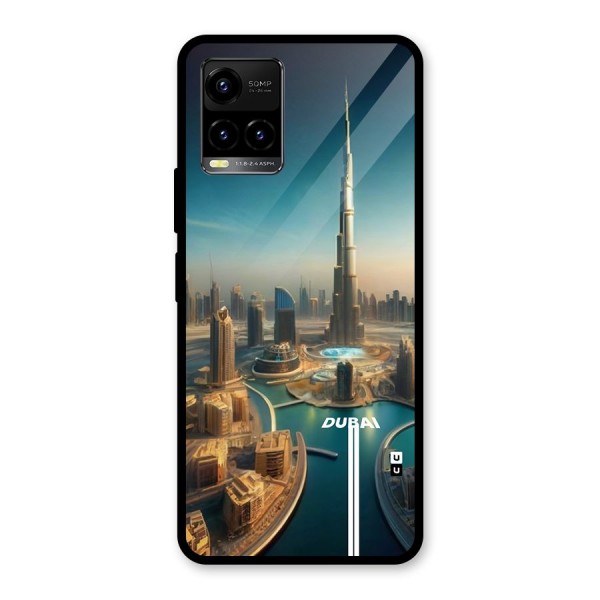 The Dubai Glass Back Case for Vivo Y21A