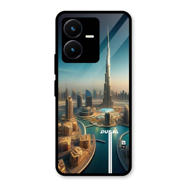 The Dubai Glass Back Case for Vivo Y22