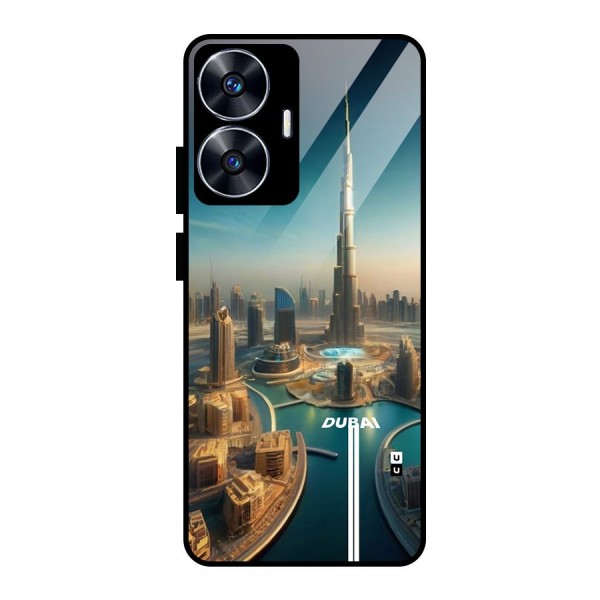 The Dubai Glass Back Case for realme C55