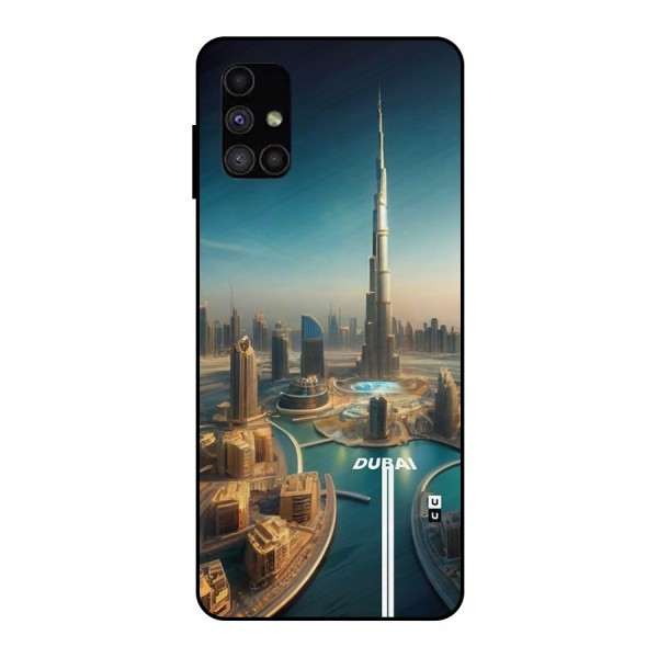 The Dubai Metal Back Case for Galaxy M51