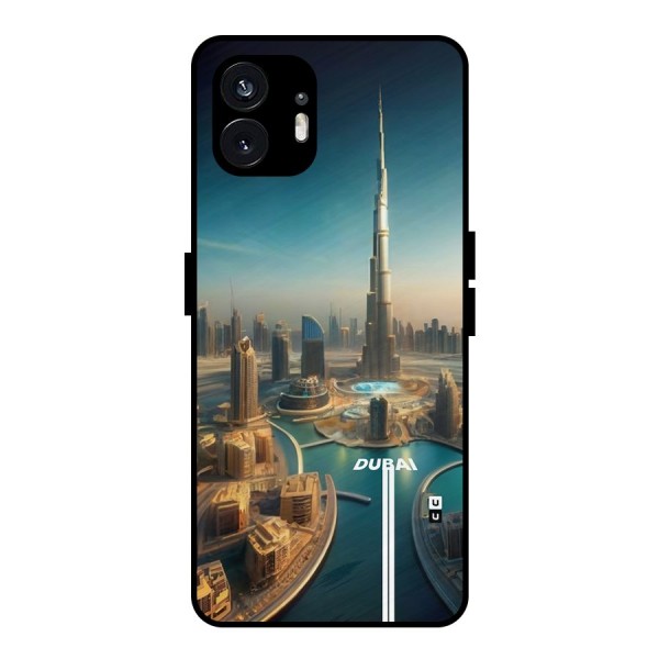 The Dubai Metal Back Case for Nothing Phone 2