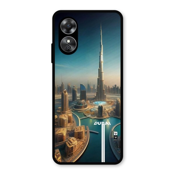 The Dubai Metal Back Case for Oppo A17